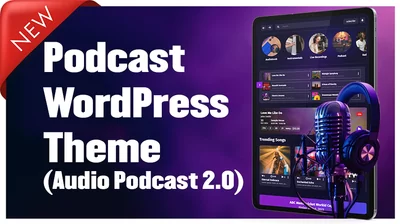 Audio Podcast WordPress Theme