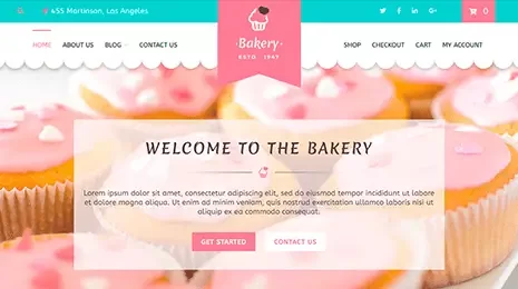 Bakery WordPress Theme