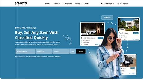 Classified WordPress Theme