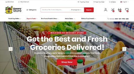 Grocery Store WordPress Theme